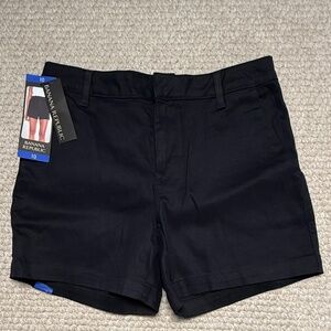 Banana Republic Women's Chino Shorts, Size 10, Black, NWT
